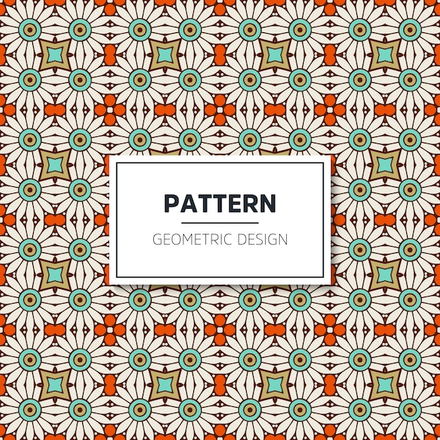 Luxury geometric pattern design