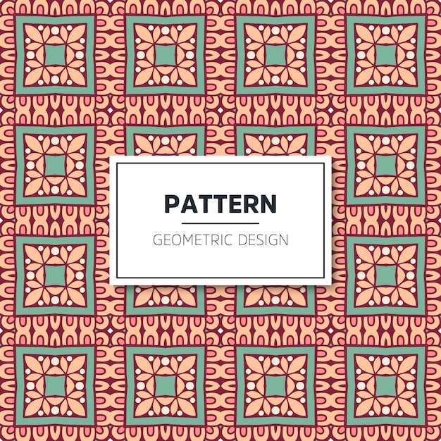 luxury geometric pattern design