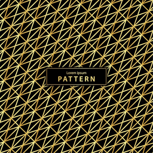 Luxury geometric pattern