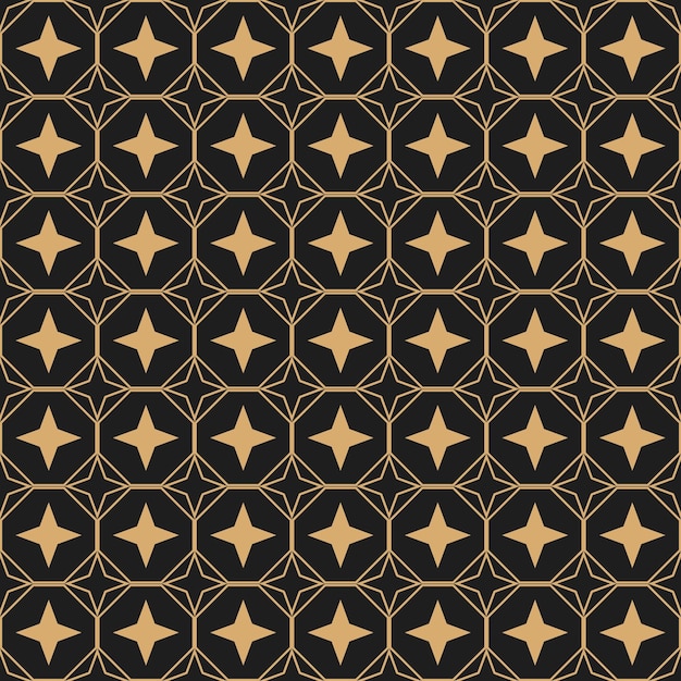 luxury geometric seamless pattern design