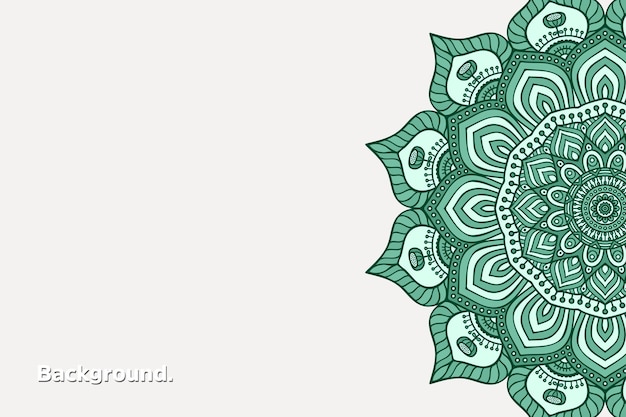 luxury gold background colorful mandala