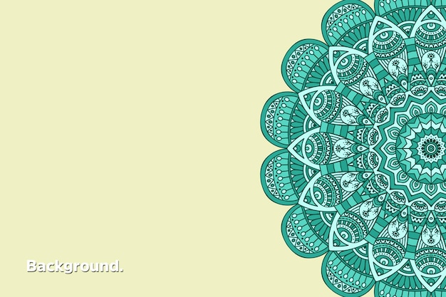 luxury gold background colorful mandala