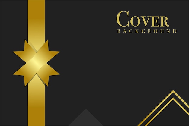 Luxury Gold Background professional abstract cover