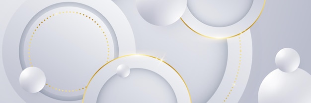 Роскошный золотой фон вектор Абстрактный фон белых и золотых линий с эффектом свечения Обои в современном стиле для плакатной рекламы, продажа баннеров, бизнес-презентация и дизайн упаковки