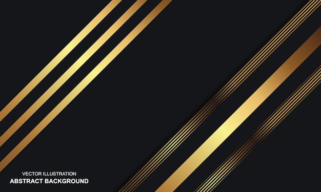 Vector luxury gold background with black dop texture modern design