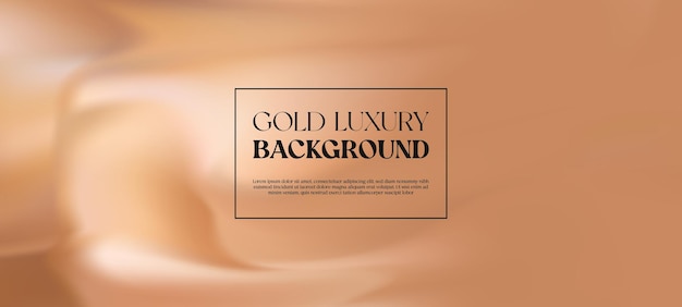 Luxury gold blurred background with light vector