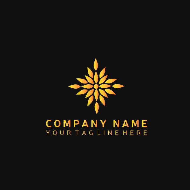 Luxury gold logo