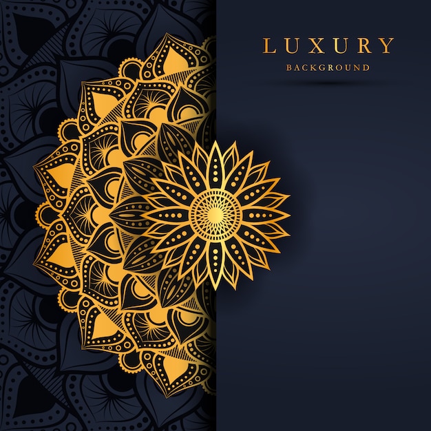 Luxury Gold Mandala background