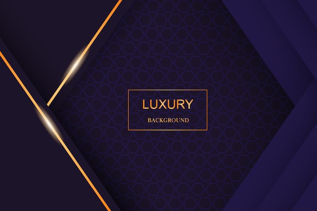 Luxury gold purple background design