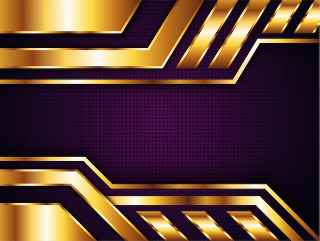 luxury gold purple background