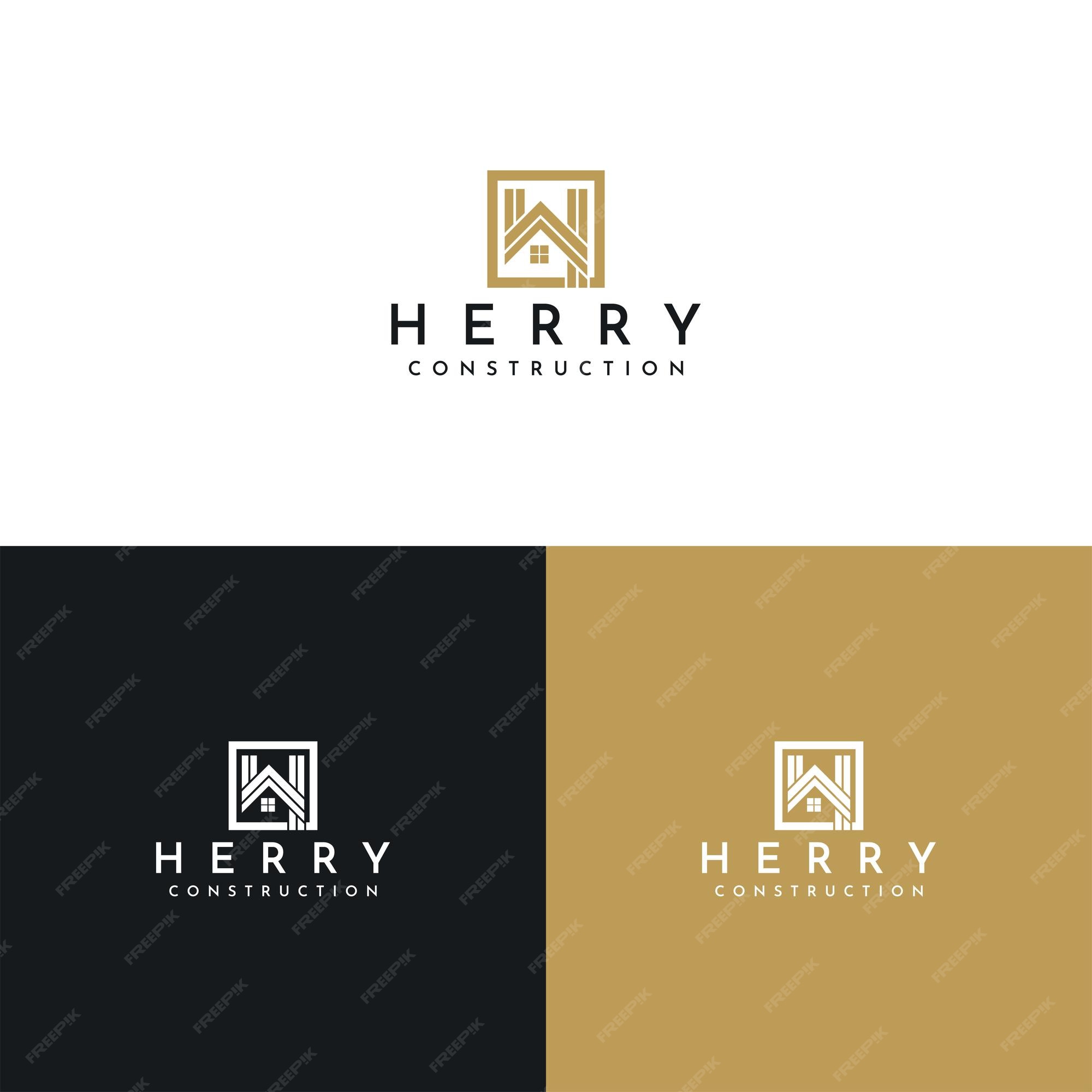 Premium Vector | Luxury gold and real estate logo design ...