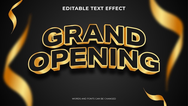 Luxury gold text effect