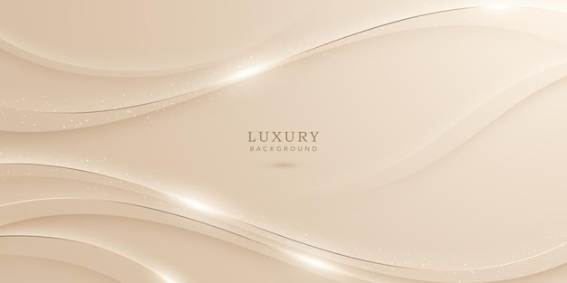 Luxury golden abstract background with sparkling glitter light