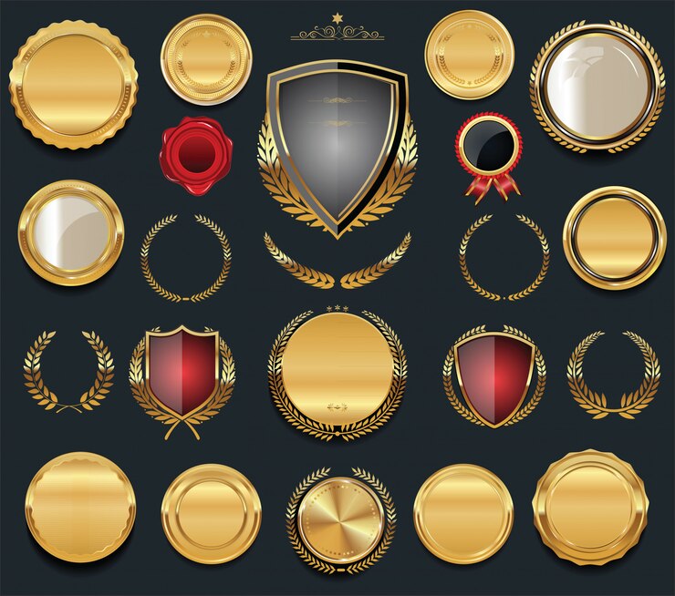 Vector luxury golden design