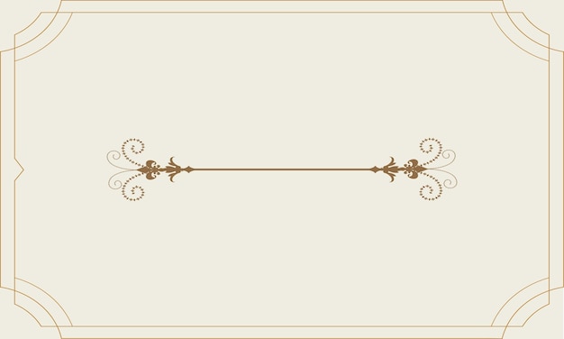 Luxury Golden floral frames design