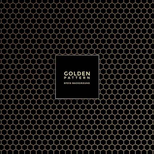 Vector luxury golden geometric pattern, abstract pattern background