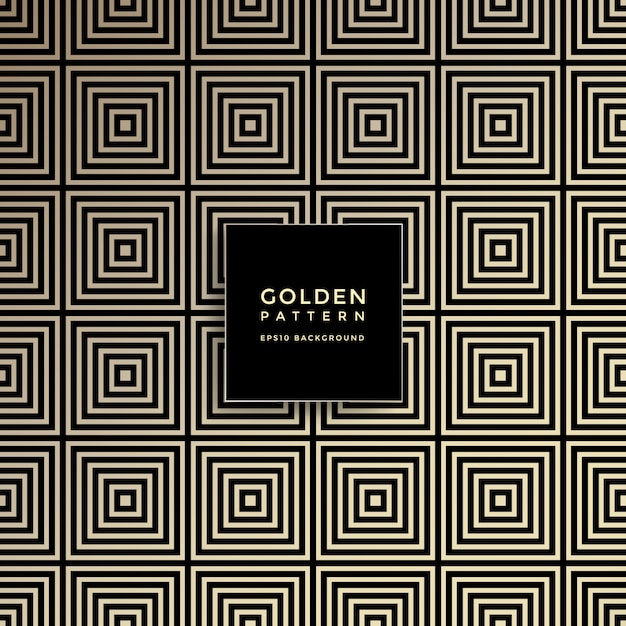 Luxury golden geometric pattern, abstract pattern background