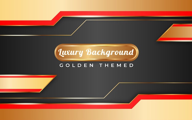 Luxury golden gradien background