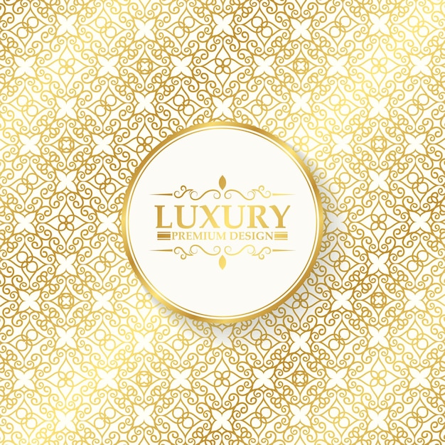 luxury golden pattern