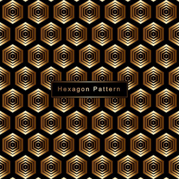 Luxury Hexagon Pattern