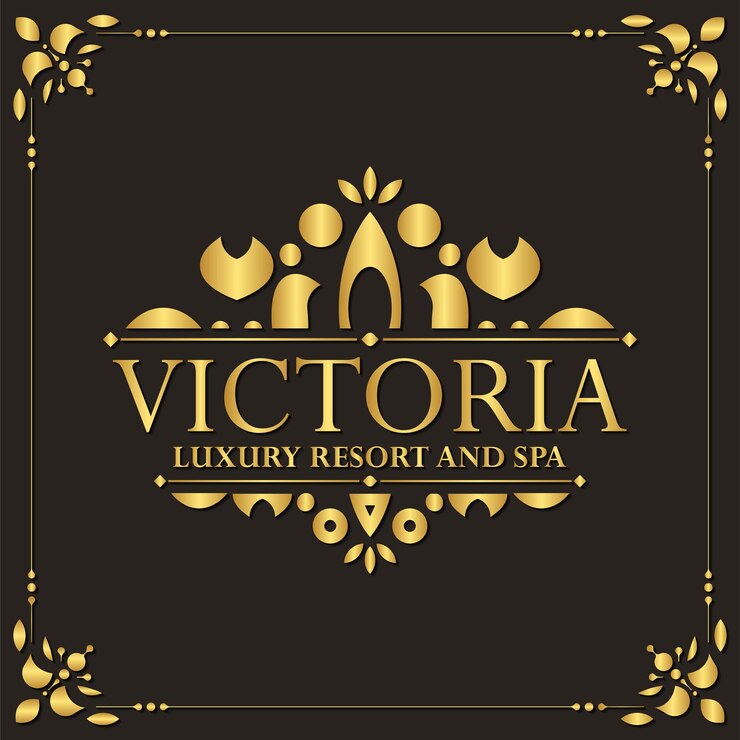 वेक्टर luxury hotel label template trendy vintage royal ornament frames illustration