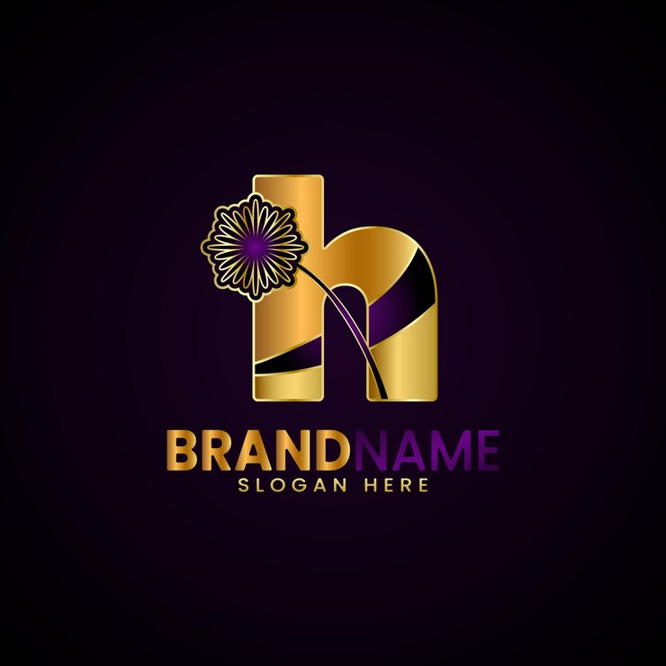 वेक्टर luxury initial letter h logo design for company boutique businessfashion etc