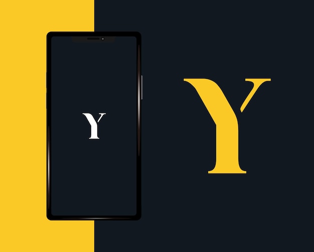 Luxury initial Y Logo template in vector for Restaurant, Royalty, Boutique, Cafe, Hotel, Heraldic