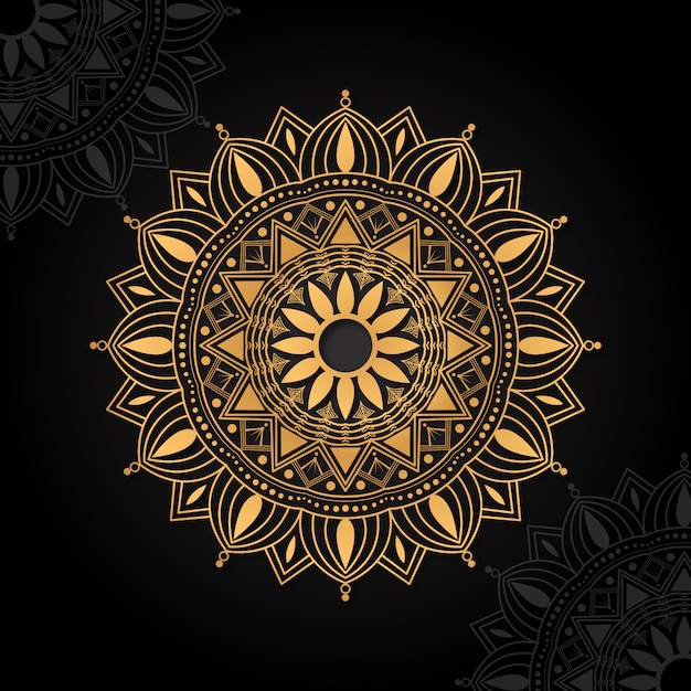 Vector luxury islamic mandala