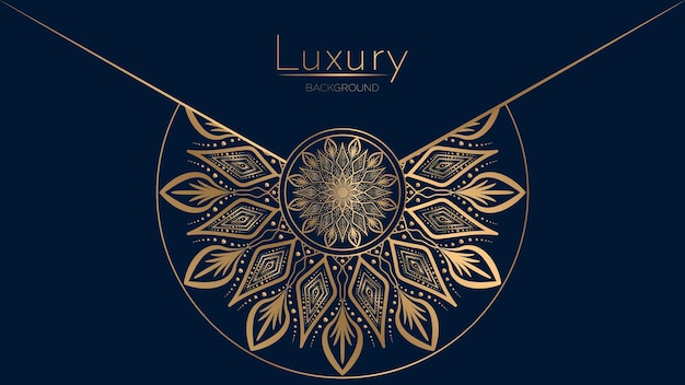 luxury Islamic ornament template background design