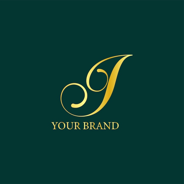 Luxury J Logo Design Template