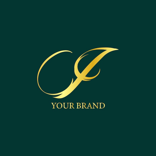 Luxury J Logo Design Template