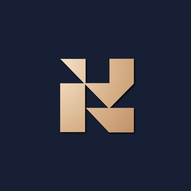 Luxury k monogram logo design vector image