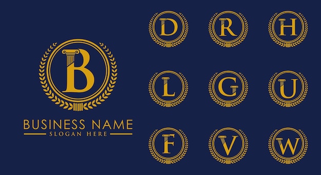 luxury legal logo