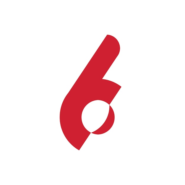 럭셔리 Letter 6 로고 디자인 Six 로고 디자인