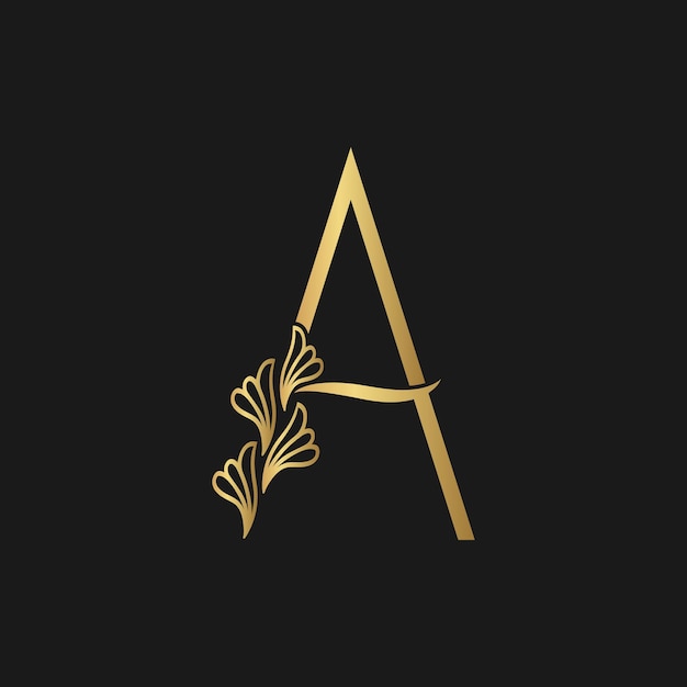 Luxury Letter A logoontwerp