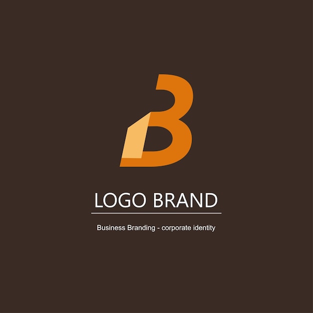 luxury letter B logo ontwerp Initial Letter B Logo Gele Gouden Verf Logo B Letters Icon alfabet b