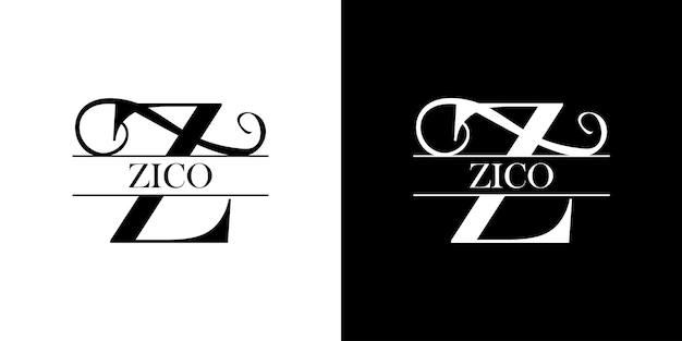 Luxury letter logo design