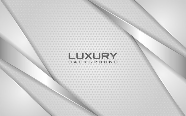 Vector luxury light silver background