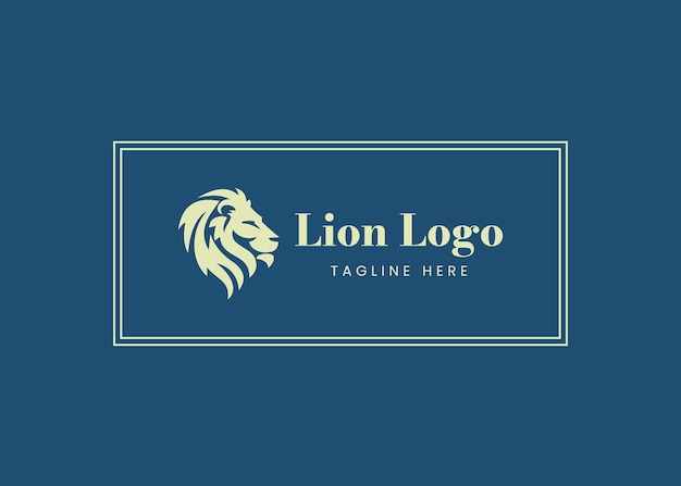 Luxury Lion Logoeps