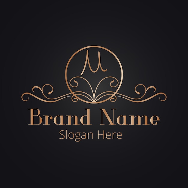 Luxury logo design for branding coporate identity