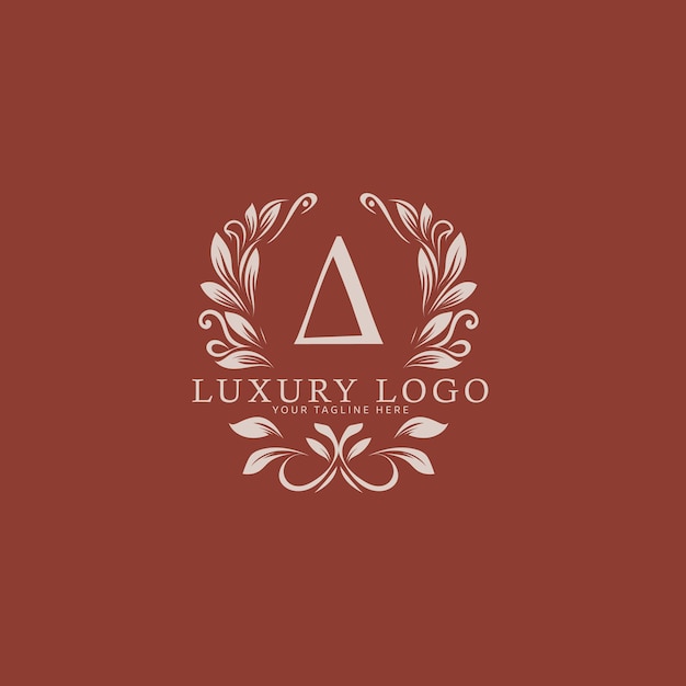 Luxury logo template, luxury products labels design.