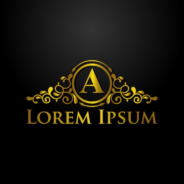 Luxury logo template