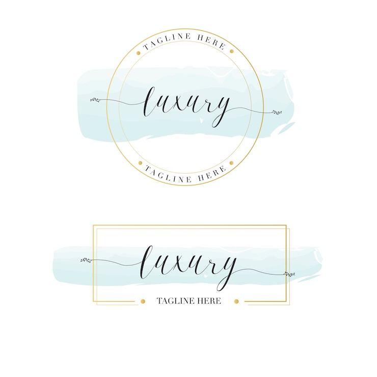 Vector luxury logo