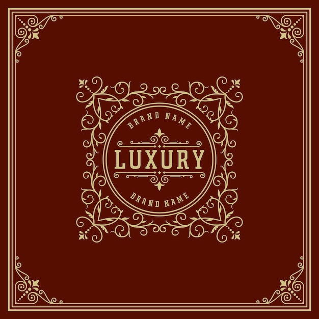 Vector luxury logo