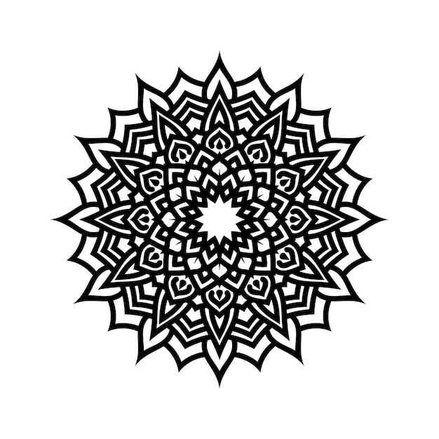 Premium Vector | Luxury lotus flower mandala art style with creative