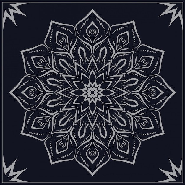 Luxury mandala arabesque ornamental background