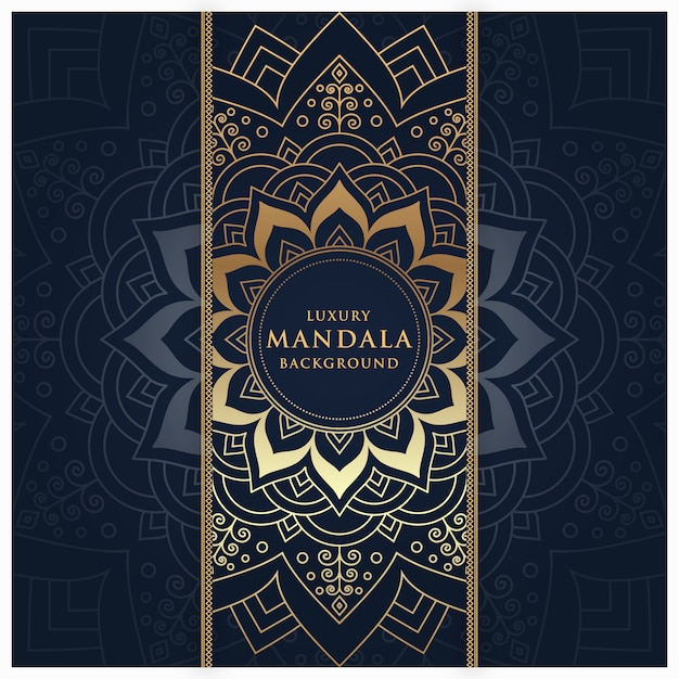 Luxury mandala arabesque style background