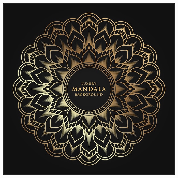 Luxury mandala arabesque style background