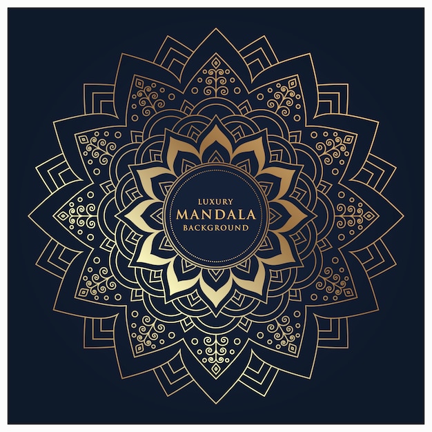 Luxury mandala arabesque style background