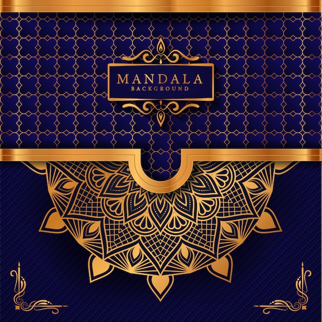 Luxury mandala background arabesque style